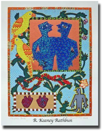 Twinned Souls
23" x 19"
$495 Twinned Souls
23" x 19"
$495